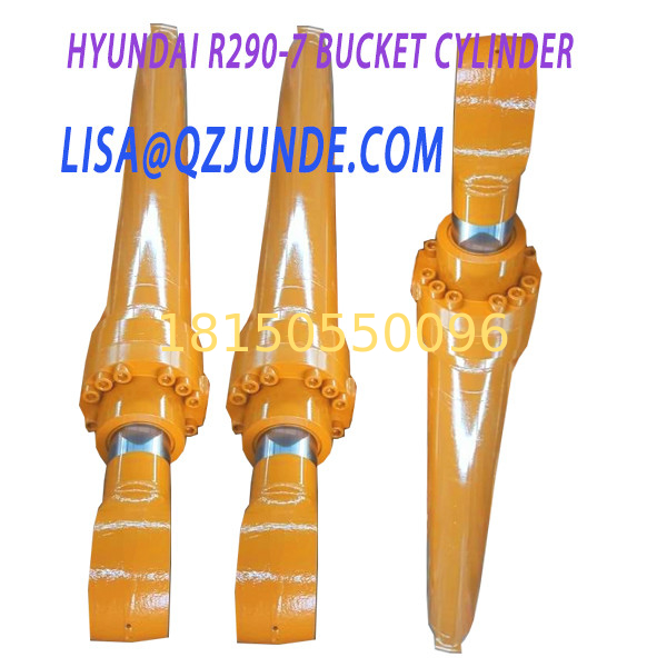 Construction equipment parts, Hyundai R290 bucket  hydraulic cylinder ass'y Hyundai excavator parts